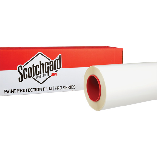 Pellicule de protection pour peinture s&eacute;rie Scotchgard PRO, Polyur&eacute;thane, 101,6 mm (4") la x 3 m (10') lo, 8 mils &eacute;pais Rock Safety Industrial Ltd