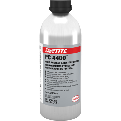 PC 4400 Paint Protect & Restore Coating, 1.1 L, Aerosol Can, Clear Rock Safety Industrial Ltd