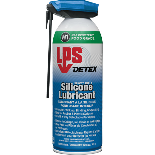 Lubrifiant au silicone pour usage intensif Detex, Canette a&eacute;rosol Rock Safety Industrial Ltd