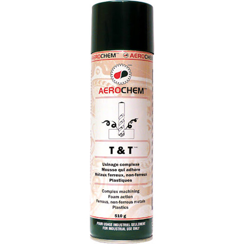 Huile de taraudage T & T AEROCHEM, Canette a&eacute;rosol Rock Safety Industrial Ltd
