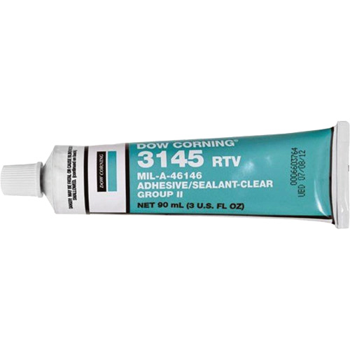 Dowsil RTV 3145 Silicone Adhesive Sealant MIL-A-46146, Tube, Clear Rock Safety Industrial Ltd