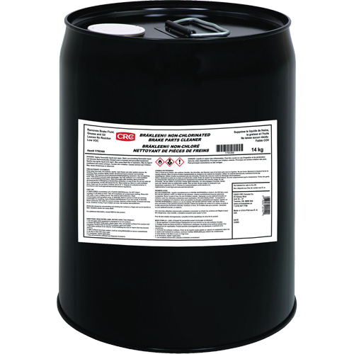 Nettoyant de pi&egrave;ces de freins sans chlore Brakleen &agrave; faibles &eacute;missions COV, Seau Rock Safety Industrial Ltd