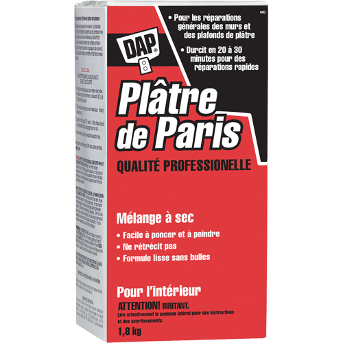M&eacute;lange sec de pl&acirc;tre de Paris, 2 kg, Boîte Rock Safety Industrial Ltd