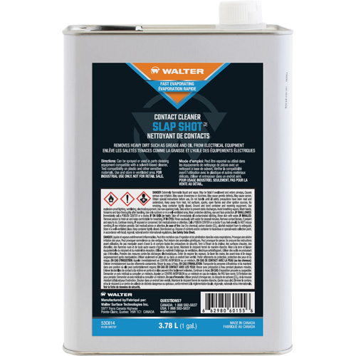 SLAP SHOT Contact Cleaner, Jug Rock Safety Industrial Ltd