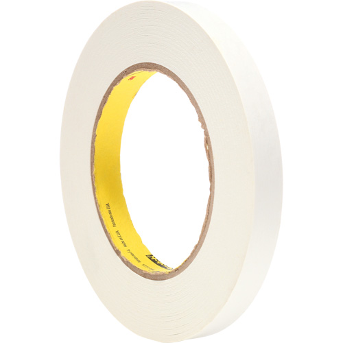 Ruban imprimable platScotch 256, 12 mm (1/2") x 55 m (180'), Blanc Rock Safety Industrial Ltd