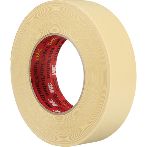 Scotch&reg; High-Performance Masking Tape 2693, 36 mm (1-1/2") x 55 m (180'), Tan Rock Safety Industrial Ltd