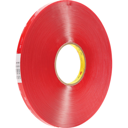 Ruban VHB, 66 m (216') lo x 6 mm (1/4") la, 23 mils, Acrylique Rock Safety Industrial Ltd