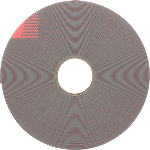 Ruban en mousse acrylique VHB, 20,3 mm (4/5") la x 32,9 m (108') lo, 90 mils &eacute;pais Rock Safety Industrial Ltd