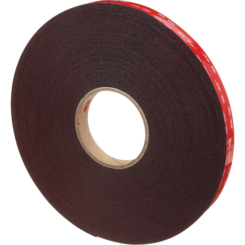 Ruban VHB, 33 m (108') lo x 18 mm (3/4") la, 45 mils, Acrylique Rock Safety Industrial Ltd