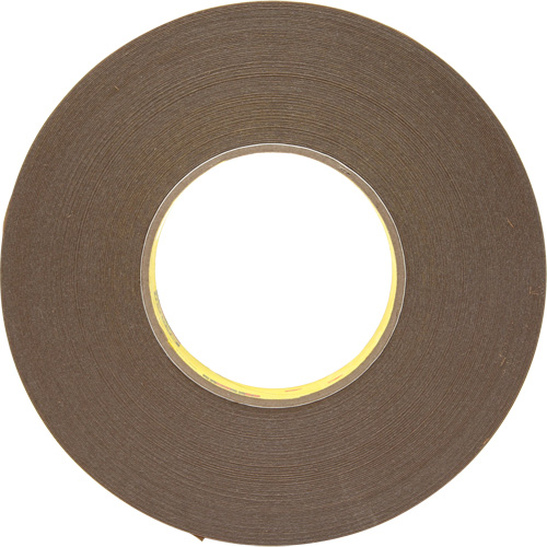Ruban double face et repositionnable, 25,4 mm (1") la x 72 m (236') lo, 5,8 mils Rock Safety Industrial Ltd