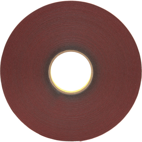 Ruban 4646 VHB, 33 m (108') lo x 12,7 mm (1/2") la, 25 mils, Acrylique Rock Safety Industrial Ltd