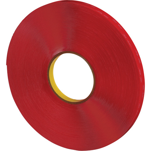 Ruban VHB, 33 m (108') lo x 12 mm (1/2") la, 40 mils, Acrylique Rock Safety Industrial Ltd