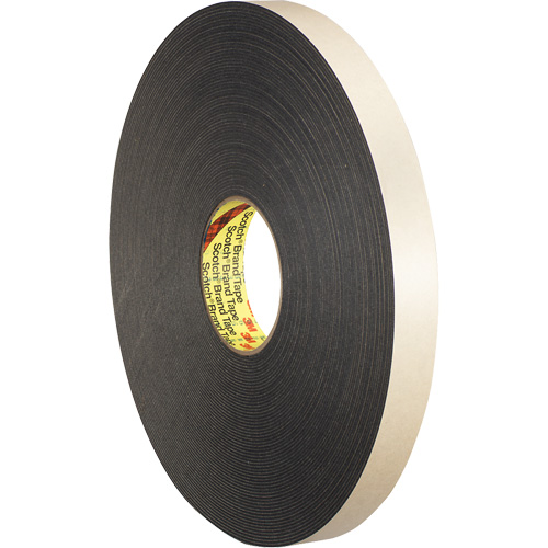 Double-Coated Foam Tape, 33 m (108') L x 18 mm (3/4") W, 62 mils, Polyethylene Rock Safety Industrial Ltd