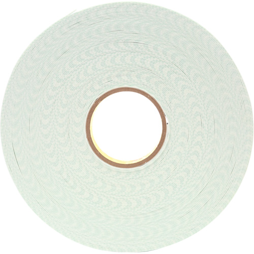 Double-Coated Urethane Foam Tape, 33 m (108') L x 25.4 mm (1") W, 62.5 mils, Urethane Rock Safety Industrial Ltd
