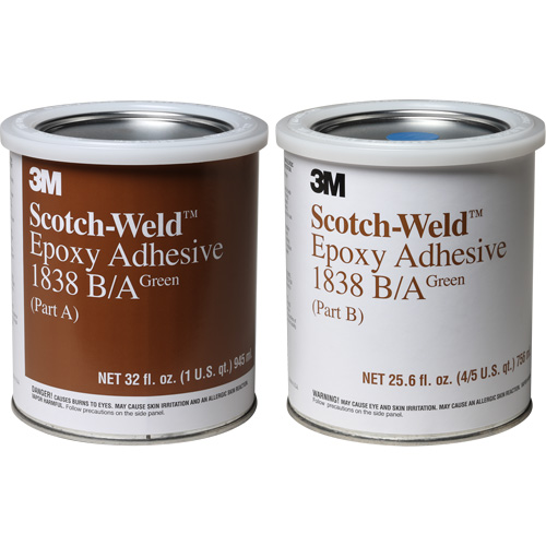 Adh&eacute;sif Scotch-Weld, 32 oz liq., Seau, Deux composants, Vert Rock Safety Industrial Ltd