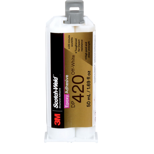 Scotch-Weld Adhesive, 1.25 fl. oz., Cartridge, Two-Part, Off-White Rock Safety Industrial Ltd