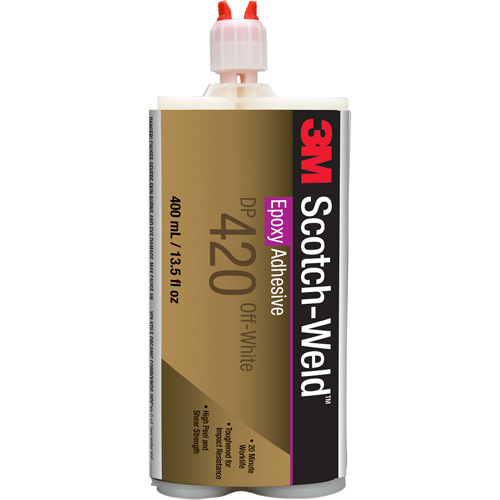 Scotch-Weld Adhesive, 400 ml, Cartridge, Two-Part, Off-White Rock Safety Industrial Ltd
