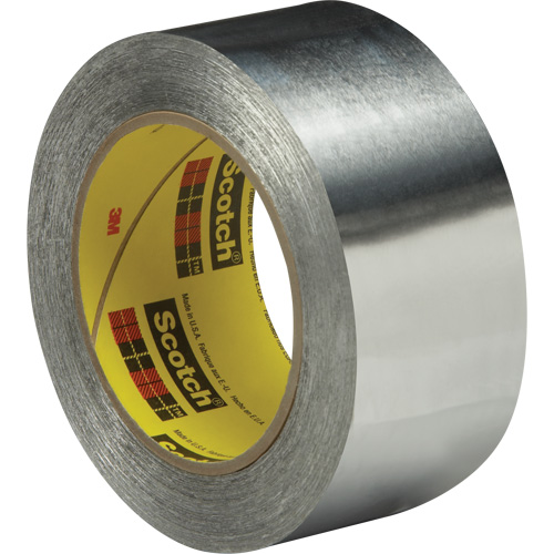 Feuille d'aluminium autocollante, &eacute;paisseur 2 mils, 51 mm (2") x 55 m (180') Rock Safety Industrial Ltd