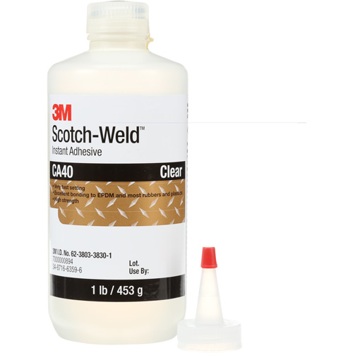 Scotch-Weld Instant Adhesive CA5, Clear, Bottle, 1 lbs. Rock Safety Industrial Ltd