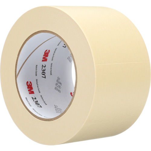 Masking Tape 2307, 72 mm (3") x 55 m (180'), Beige Rock Safety Industrial Ltd