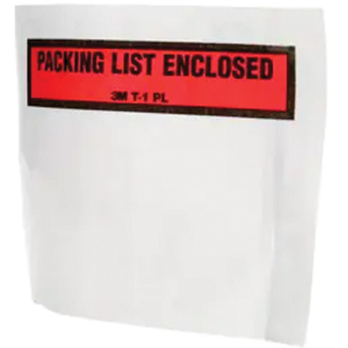 Packing List Envelope, 5-1/2" L x 4-1/2" W, Endloading Style Rock Safety Industrial Ltd