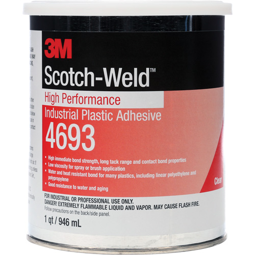 Adh&eacute;sif industriel haute performance pour le plastique Scotch-Weld Rock Safety Industrial Ltd