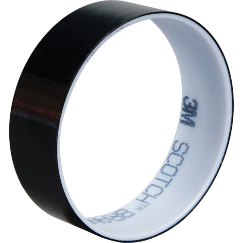 Ruban en polyester, Polyester, 25,4 mm (1") la x 66 m (216') lo, 1,9 mils &eacute;pais Rock Safety Industrial Ltd