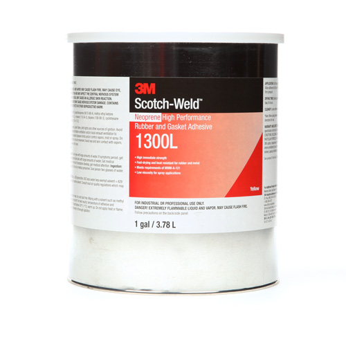 High-Performance Rubber & Gasket Adhesive, Gallon, Yellow Rock Safety Industrial Ltd