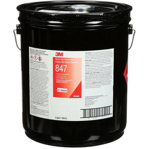 Scotch-Weld High-Performance Rubber & Gasket Adhesive, Pail, Brown Rock Safety Industrial Ltd