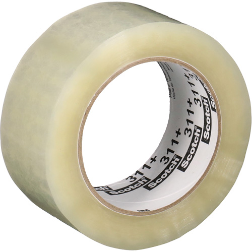 Scotch&reg; 311+ Box Sealing Tape, Acrylic Adhesive, 48 mm (1-22/25") x 100 m (328') Rock Safety Industrial Ltd