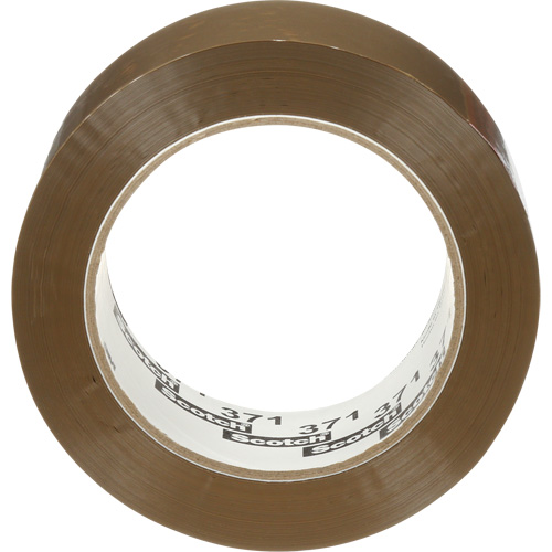 Scotch&reg; Box Sealing Tape 371, Hot Melt Adhesive, 1.9 mils, 48 mm (2") x 100 m (328') Rock Safety Industrial Ltd