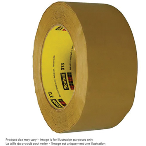 Ruban pour sceller les boîtes Scotch 373, Adh&eacute;sif Thermofusible, 2,5 mils, 48 mm (2") x 100 m (328') Rock Safety Industrial Ltd