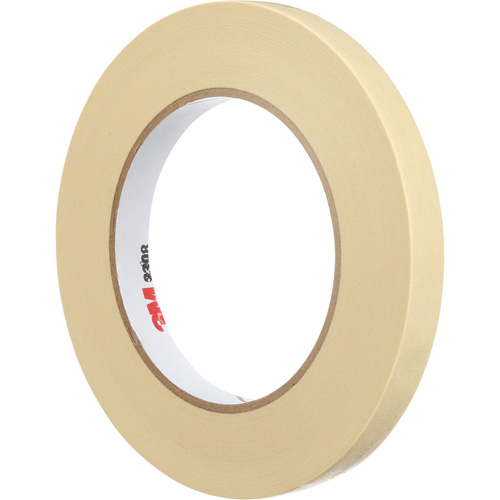 Masking Tape, 12 mm (1/2") x 55 m (180'), Beige Rock Safety Industrial Ltd