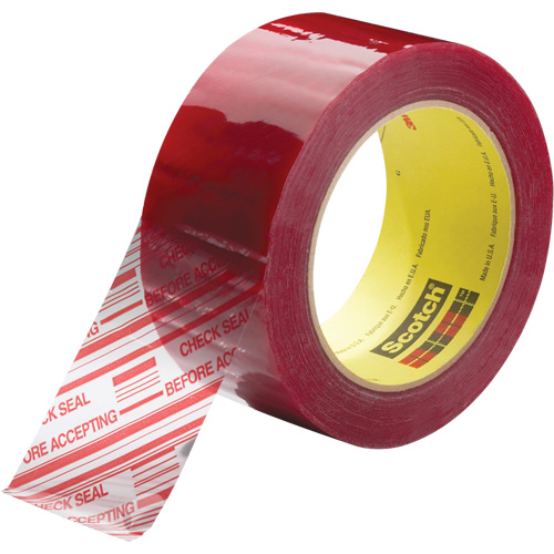 Ruban d'emballage avec message de s&eacute;curit&eacute; Scotch 3779, Adh&eacute;sif Acrylique, 1,8 mils, 48 mm (2") x 914 m (2998') Rock Safety Industrial Ltd