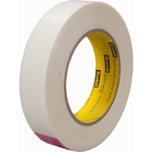 Ruban de r&eacute;duction du grincement 9325, 25,4 mm (1") x 33 m (108'), Blanc Rock Safety Industrial Ltd