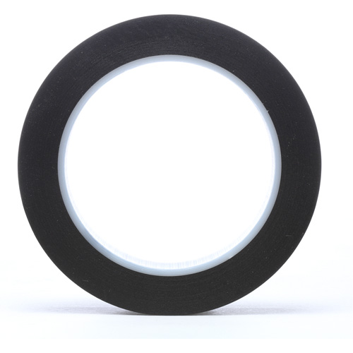 Ruban en vinyle 471, 19 mm (3/4") la x 32,9 m (108') lo, 5,2 mils, Noir Rock Safety Industrial Ltd