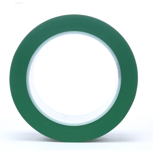 471 Vinyl Tape, 50.8 mm (2") W x 32.9 m (108') L, 5.2 mils, Green Rock Safety Industrial Ltd
