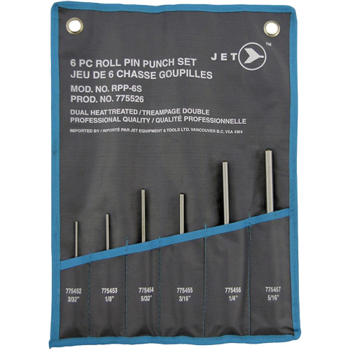 RPP-6S Jeu de poinçons pour goupilles cylindriques, 6 morcea Rock Safety Industrial Ltd
