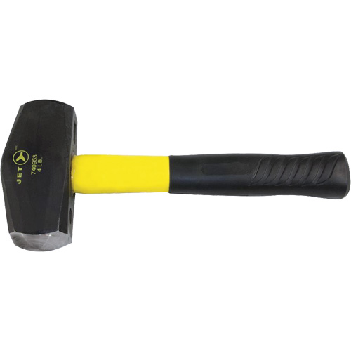 DH-64F Drilling Hammer, 4 lbs., Fibreglass Handle, 10-1/2" L Rock Safety Industrial Ltd