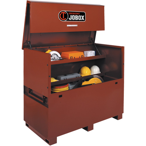 Long Piano Box, 60" W x 30-1/2" D x 50" H, Black/Orange Rock Safety Industrial Ltd