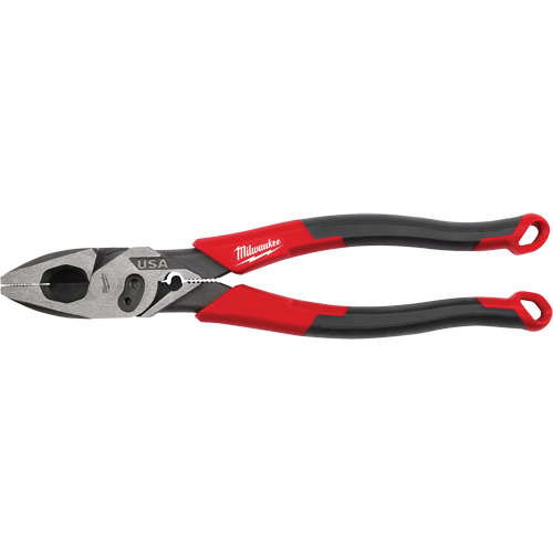 Pince &agrave; poign&eacute;es confort pour monteurs de lignes avec pince &agrave; sertir et coupe-boulons Rock Safety Industrial Ltd
