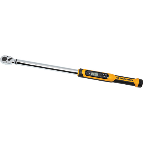 Cl&eacute; dynamom&eacute;trique, &eacute;lectronique, Entraînement 1/2" carr&eacute;, 25 - 250 lb-pi Rock Safety Industrial Ltd