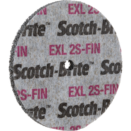 Scotch-Brite EXL Unitized Wheel, 3" x 1/2", 1/4" Arbor Rock Safety Industrial Ltd