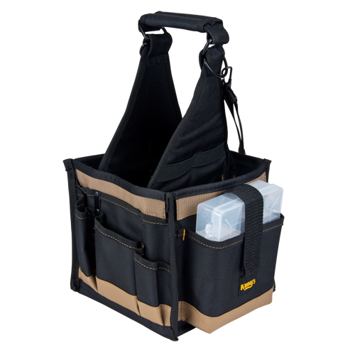 Porte-outils, Toile, 25 pochettes, Noir Rock Safety Industrial Ltd