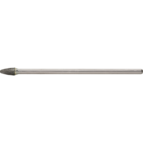 Fraise au carbure dur, SF-1L6, 1/4" dia., 1/2" profondeur de la coupe Rock Safety Industrial Ltd