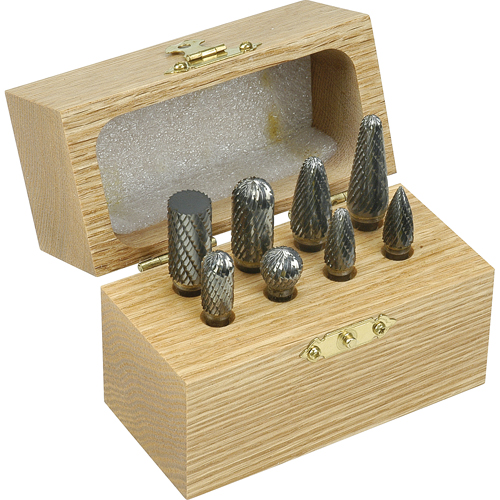 Double Cut Carbide Burr Set, 8 Pieces Rock Safety Industrial Ltd