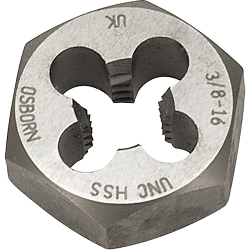 &eacute;crou-fili&egrave;re hexagonal, dia. 2,05", Filet de 1"-12, Acier rapide Rock Safety Industrial Ltd