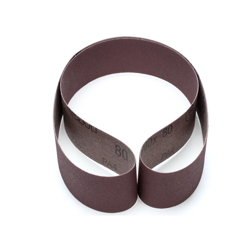 Cloth Belt 241D, 3" W X 24" L, Aluminum Oxide, 80 Grit Rock Safety Industrial Ltd