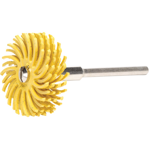 Scotch-Brite Radial Bristle Discs, Ceramic, 80X Grit, 1" Dia. Rock Safety Industrial Ltd