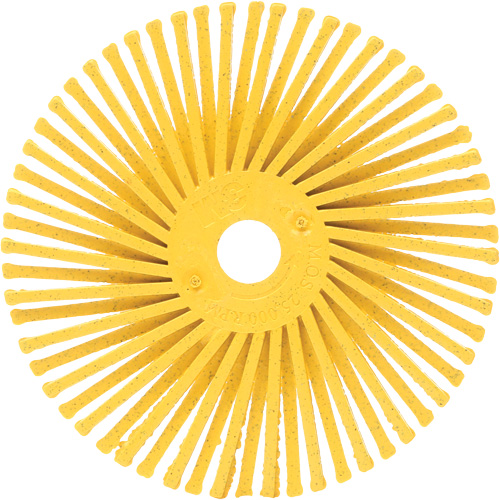 Scotch-Brite Radial Bristle Discs, Ceramic, 80 Grit, 3" Dia. Rock Safety Industrial Ltd